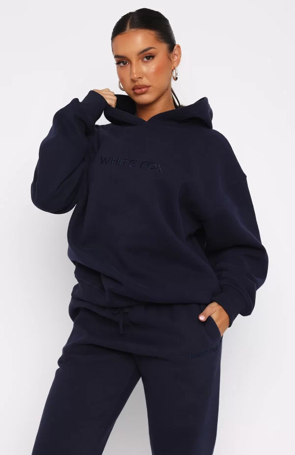 Stay Lifted Oversized New NavyHoodieStay Lifted Oversized New NavyHoodie